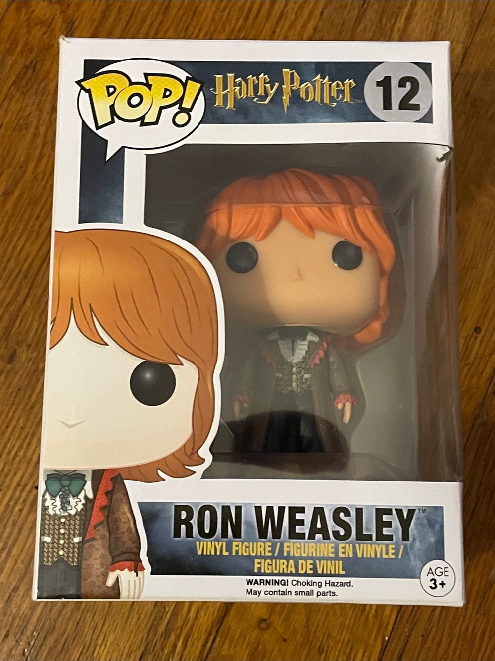 Funko Pop! Ron Weasley Orange Hair Vinyl Figure (Red-Orange, Black)
